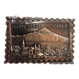 Imán Refrigerador Decorativo Recuerdo Chile