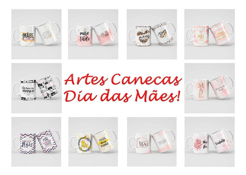 Pacote Artes Dia Das Mães + 1300 Arquivos 