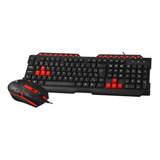 Teclado E Mouse Kit Gamer Barato Usb Com Fio Barato Promoção