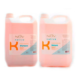 Shampoo Y Acondicionador Nov Keratina Hidrolizada X 3900 Ml