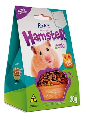 Brinquedo De Comida E Ração P/ Hamster - Tortinha Divertida