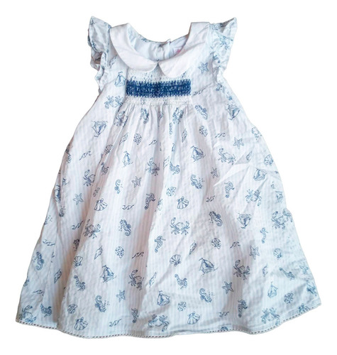 Vestido Náutico Para Niña Tommy Bahama Talla 4 Años