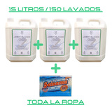 15l Jabón Líquido Neutro P/ Ropa Mv 50 Lavados + Seiseme