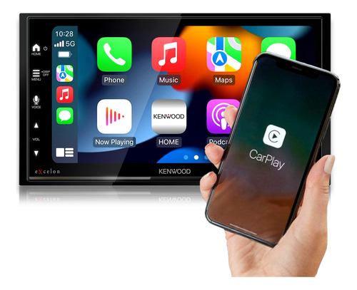 Pantalla Kenwood Excelon Dmx809s Carplay Android Auto Wifi