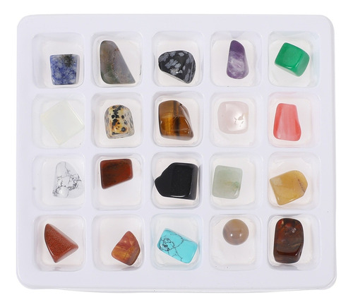 20 Piezas Hermosas Piedras Minerales Naturales Mineral Natur
