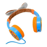 Audifonos Kids Necnon Hipoalergenico Jack 3.5 X 2 Ajustable Color Puppy