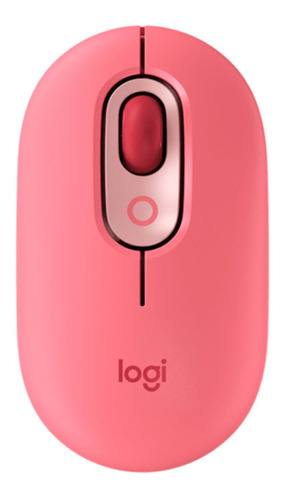 Logitech Mouse Inalambrico Pop Hearbreaker Rosa