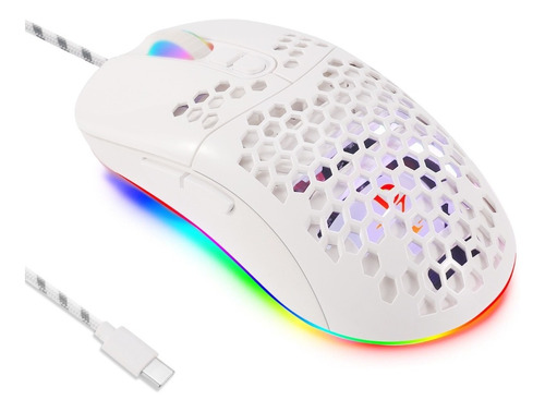 Mouse De Juego Gamer Luz Rgb Xplode Xp-21 12800dpi Speed