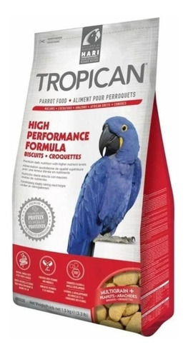 High Performace Biscuits Tropican 1.5kg Loros /fauna Salud