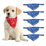 Kit Atacado 5 Coleiras Bandana Pet Tamanho P Cão E Gato