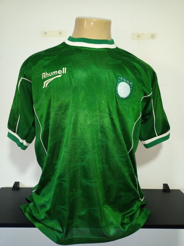 Camisa Antiga Palmeiras-sp Rhumell Parmalat.