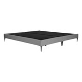 Base Cama Slim King Size Dicasa Linnia Gris