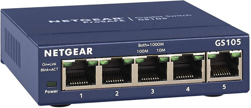 Netgear Switch Gigabit Ethernet No Gestionado De 5 Puertos,