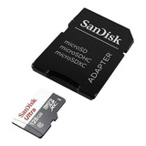 Tarjeta Micro Sd Sandisk Ultra 128 Gb Gris