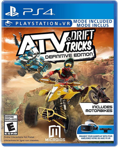 Juego Atv Drift & Tricks Edicion Definitiva Para Playstation