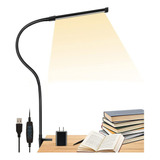 Lámpara De Escritorio Led Con Pinza, Luces Flexibles Para El