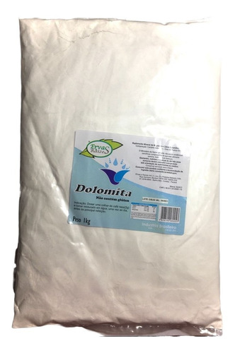 Dolomita Pó Pura Clareadora Estética Facial E Corporal 1kg