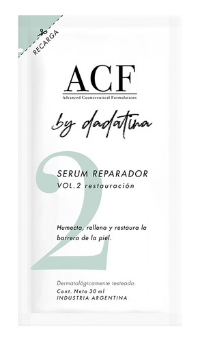 Refill Serum Reparador Vol.2 Restauración Acf By Dadatina