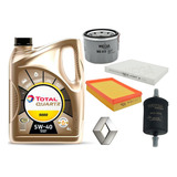 Kit Filtros Renault Kwid + Aceite Total Quartz 9000 5w40 4l