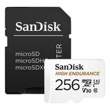 Cartão De Memória Sandisk 256gb Micro Sdxc 100mbs E Adapt