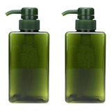 Set De Bombonas Green Pet Travel Para Cosméticos