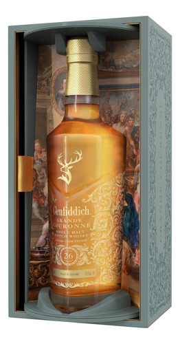 Whisky Scotch Glenfiddich Single Malt Grande Couronne 26 Escocia Botella 700 Cc