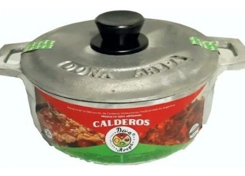 Caldero De Aluminio 4litros Doña Arepa Tovareño