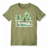 Hurley Camiseta Para Niño One And Only Graphic, Salvia