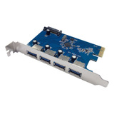 Adaptador Pci Express Usb 3.0 4 Puerto Xm-ub3204