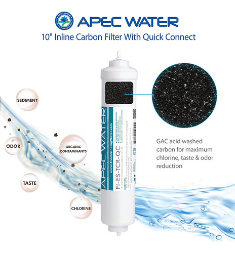 Apec Water Systems Filter-max-es50 50 Gpd Capacidad De Alta