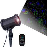 Lunmore 3 Temas En 1 Proyector Laser De Jardin Luces Navidad