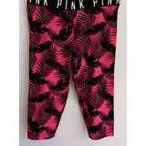 Calza Victoria's Secret Pink Negra Flúor Talle M