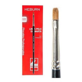 Heburn Pincel P/ Labiales Marta Recto N°4 Maquillaje Cod 431 Color Negro