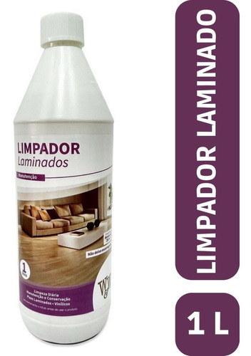 Limpa Piso Manutenção De Cera Pisos Laminados E Vinílicos 1l