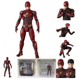 Figura Mafex 058 Dc Comics Liga De La Justicia The Flash