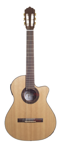 Guitarra Criolla Fonseca Eq 40 Kec Musica Pilar