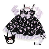 Vestido Sanrio Lolita Vestido Kuromi Cinnamoroll My Melody