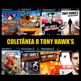Coletânea 8 Jogos Tony Hawk's - Ps2