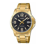 Casio Mtp-v004g-1b Reloj Para Hombre De Acero Inoxidable En 