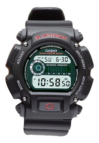 Reloj Casio G-shock Dw-9052-1vdr Deportivo Resina