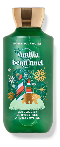 Bath & Body Works Vanilla Bean Noel Shower Gel, 10 Onças