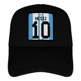 Gorra Trucker Messi 10 Qatar 2022 Mundial Argentina