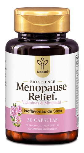 Alivio Menopausia Reduce Sintomas Y Calores 30 Caps Neosci® Sin Sabor