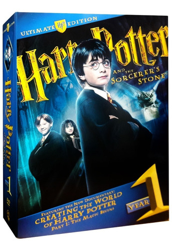 Harry Potter Ultimate Edition Año 1 La Piedra Filosofal Dvd