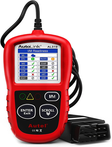 Escáner De Autel Autolink Al319 Obd2 Para El Vehículo, 7 Idi