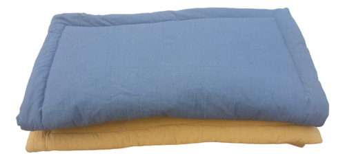 Pillow Pie De Cama Cubre Asiento Sillón  100 X 70 Cm Tusor 