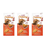 Alimento Snack Húmedo Gatos Catit Creamy Sabor Pollo X3 Und