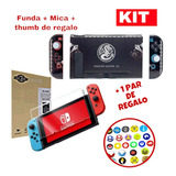 Kit Nintendo Switch  Case Protector + Mica + Thumb 03