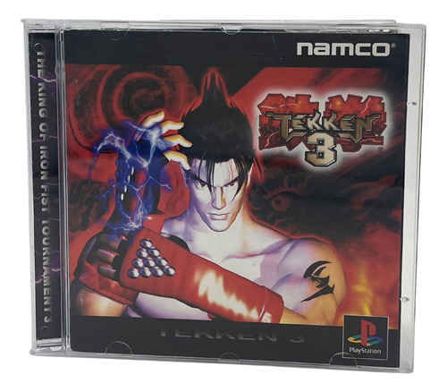 Jogo Mídia Física Ps1 - Tekken 3 Japones