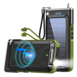 Banco De Energía Solar Mah, Radio Fm De Emergencia Cargador 